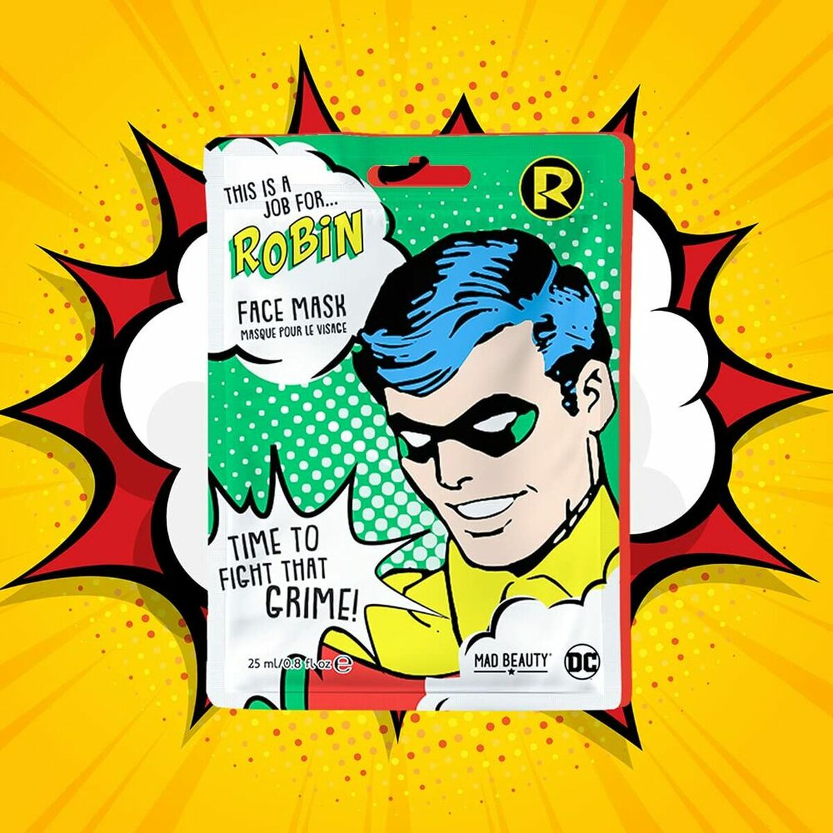 Arcmaszk Mad Beauty DC Robin (25 ml)
